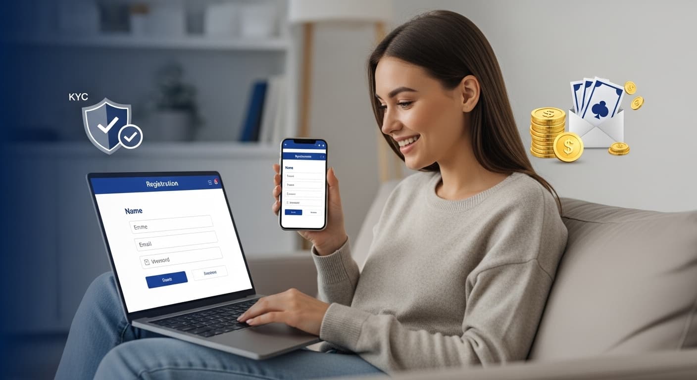 Jak se zaregistrovat v online kasinu: Průvodce krok za krokem image