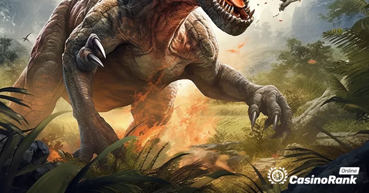 Playn GO uvádí hru Raging Rex 3 se třemi vzrušujícími režimy otáčení zdarma