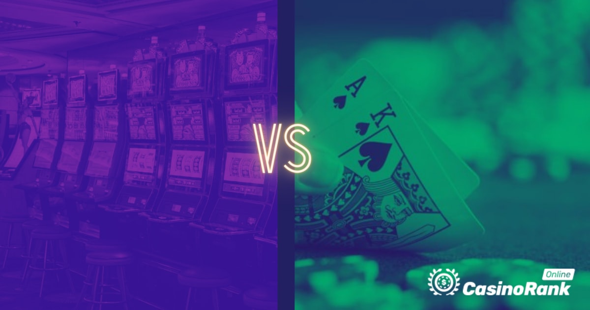 Online kasinové hry: Automaty vs Blackjack – který z nich je lepší?