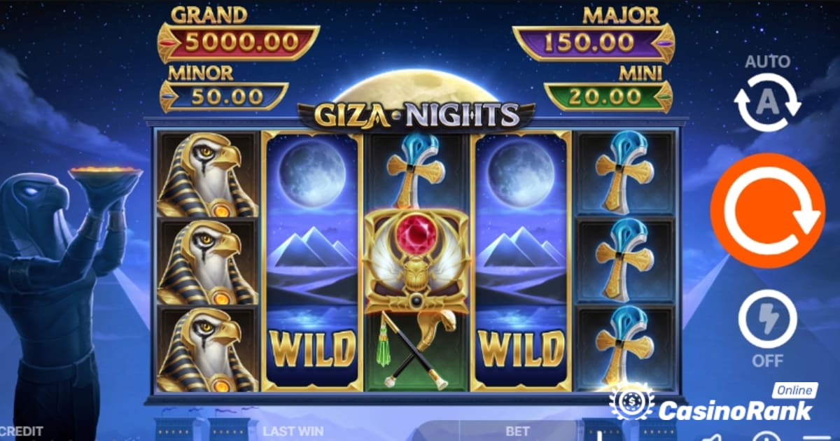 Playson se vydává na egyptskou cestu s Giza Nights: Hold and Win