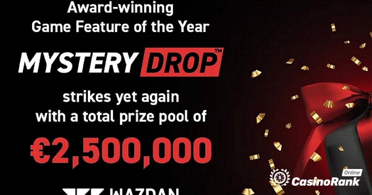 Wazdan spouští propagační síť Mystery Drop Network pro 4. čtvrtletí 2023